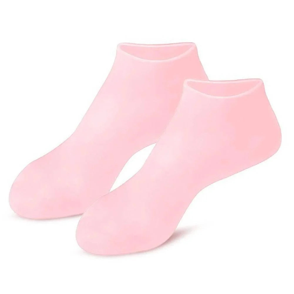 Silicone Socks Moisturizing Gel Socks Exfoliating and Preventing Dryness Spa Foot Care