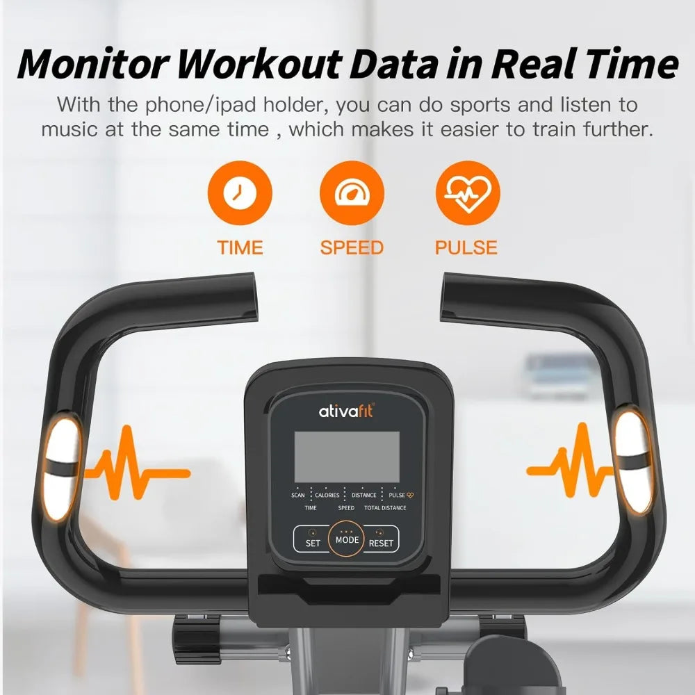 Foldable Fitness Indoor Stationary Bike