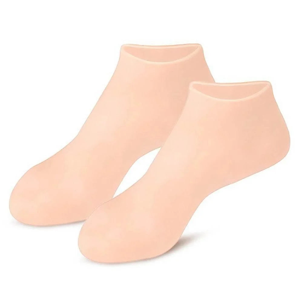 Silicone Socks Moisturizing Gel Socks Exfoliating and Preventing Dryness Spa Foot Care